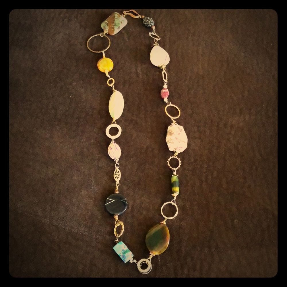 Beautiful stone necklace